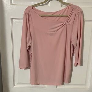 Lane Bryant Soft Pink Blouse